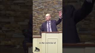 Three marks of a faithful church: the Word preached, the sacraments, and church discipline.
